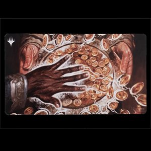 Playmat: Magic the Gathering: Commander Masters: Smothering Tithe White
