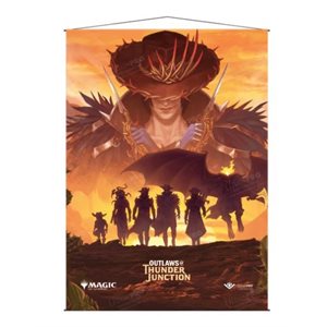 Wall Scroll: Magic the Gathering: Outlaws of Thunder Junction: Gang Silhouette ^ Q1 2024
