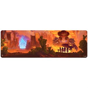 Playmat: Table Playmat (8ft): Magic the Gathering: Outlaws of Thunder Junction: Gang Silhouette ^ Q1