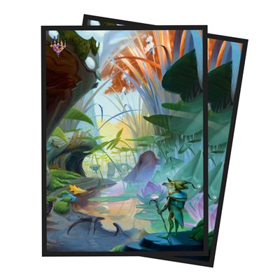 Sleeves: Deck Protector: Magic the Gathering: Bloomburrow: Blue (100ct) ^ Q3 2024