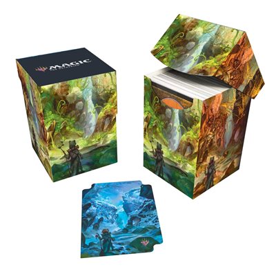 Deck Box: Magic the Gathering: Bloomburrow: Black (100ct) ^ Q3 2024