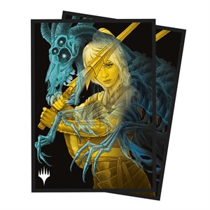 Sleeves Deck Protector: Magic the Gathering: Duskmourn: Alt Art Key Character Mythic 1 (100ct) ^ Q3