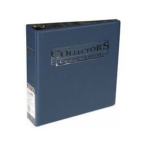 Binder: 3" Collectors Album: Blue