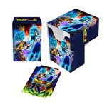 Deck Box: Full-View: Dragon Ball Super: Goku, Vegeta, Broly (80ct)