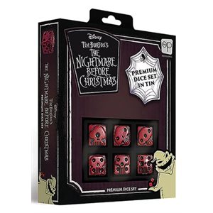 Dice: 6Pc Disney The Nightmare Before Christmas Deluxe Tin