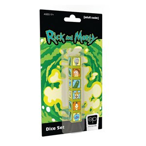 Dice: 6Pc Rick and Morty