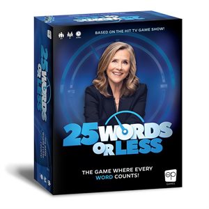25 Words Or Less (No Amazon Sales)