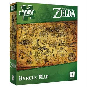 Puzzle: 1000 Zelda Hyrule Map (No Amazon Sales)