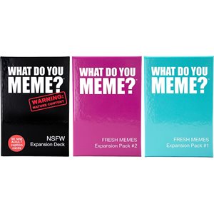 What Do You Meme? The Ultimate Expansion Pack Bundle (No Amazon Sales) ^ Q2 2023