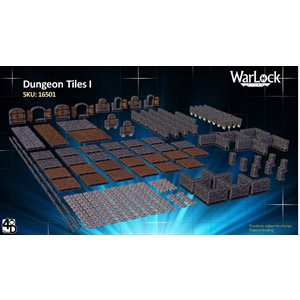 Dungeons & Dragons: Warlock Tiles Dungeon Tiles I