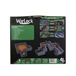 Dungeons & Dragons: WarLock Tiles: Expansion Pack: 1" Dungeon Straight Walls