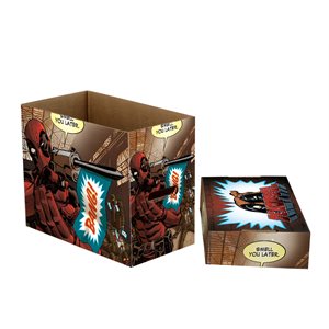 Marvel - Short Comic Book Storage Box - Deadpool Bang