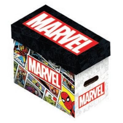 Marvel Short Comic Book Storage Box: Comic Shop Box ^ APR 2025