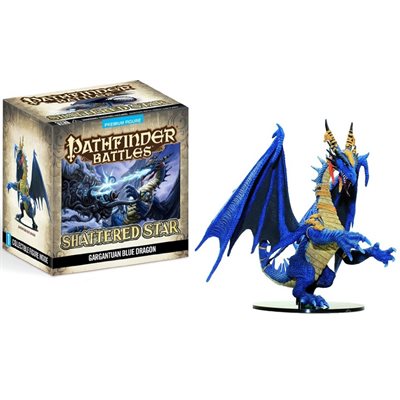 Pathfinder Battles: Shattered Star: Gargantuan Blue Dragon