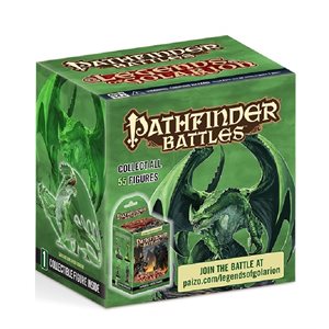 Pathfinder Battles Minis: Legends of Golarion - Gargantuan Green Dragon