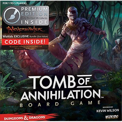 Dungeons & Dragons: Tomb of Annihilation Adventure System Board Game Premium Edition