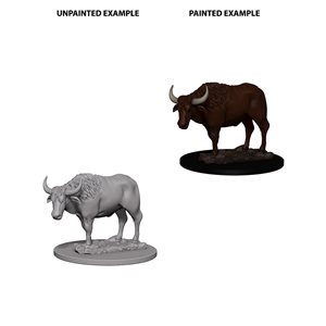 WizKids Deep Cuts Unpainted Miniatures: Wave 4: Oxen