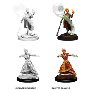 D&D Nolzur's Marvelous Unpainted Miniatures: Wave 5: Fire Genasi Female Wizard