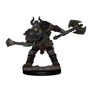 Pathfinder Battles Minis: Premium Painted Figures Wave 1: Half-Orc Barbarian Male