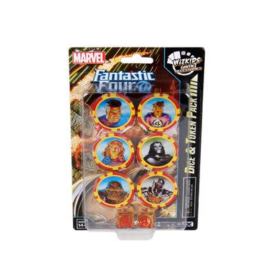 Marvel HeroClix: Fantastic Four: Dice & Token Pack