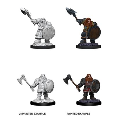 D&D Nolzur's Marvelous Unpainted Miniatures: Wave 11: Male Dwarf Fighter