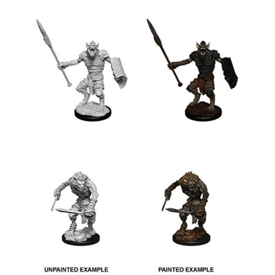 D&D Nolzur's Marvelous Unpainted Miniatures: Wave 12: Gnoll & Gnoll Flesh Gnawer