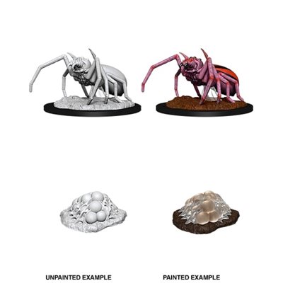 D&D Nolzur's Marvelous Unpainted Miniatures: Wave 12: Giant Spider & Egg Clutch