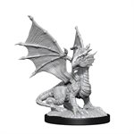 D&D Nolzur's Marvelous Unpainted Miniatures: Wave 13: Silver Dragon Wyrmling & Female Halfling