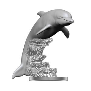 WizKids Deep Cuts Unpainted Miniatures: Wave 14: Dolphins