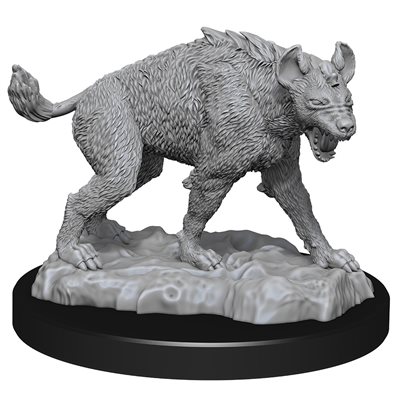 WizKids Deep Cuts Unpainted Miniatures: Wave 14: Hyenas