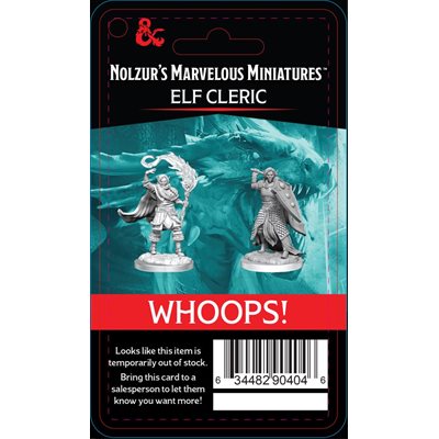 D&D Nolzur's Marvelous Unpainted Miniatures: Wave 16: Retail Reorder Cards (B&M Only)
