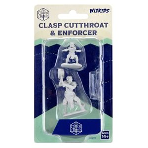 Critical Role Unpainted Miniatures Wave 2: Clasp Cutthroat & Enforcer