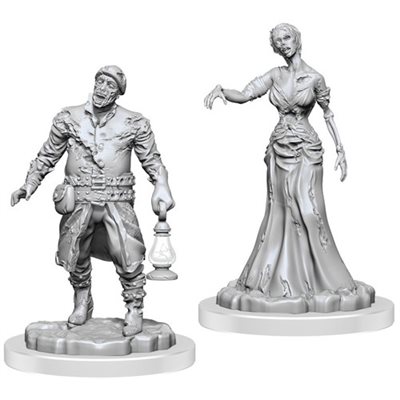 WizKids Deep Cuts Unpainted Miniatures: Wave 18: Zombies