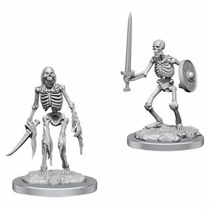 WizKids Deep Cuts Unpainted Miniatures: Wave 18: Skeletons