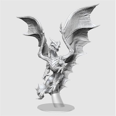 D&D Nolzur's Marvelous Unpainted Miniatures: Adult Copper Dragon