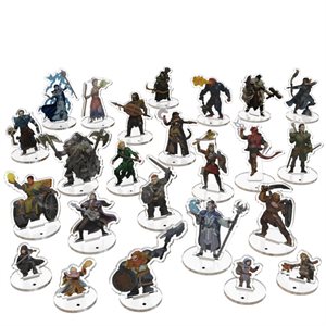 D&D Idols of the Realms: Wizards & Warriors: 2D Set