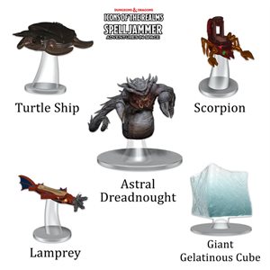 D&D Icons of the Realms: Ship Scale: Attacks from Deep Space (Set 24) ^ OCT 2022