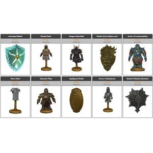 D&D Icons of the Realms: Magic Armor Tokens