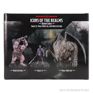 D&D Icons of the Realms: Demon Lords: Graz'zt, Fraz Urb'luu, and Kostchtchie