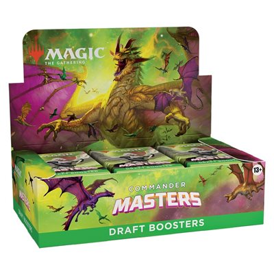 Magic the Gathering: Commander Masters Draft Booster ^ AUG 4 2023