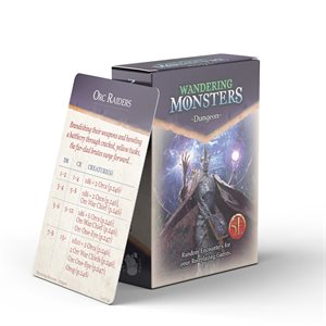 Wandering Monsters Deck: Dungeon (5E)