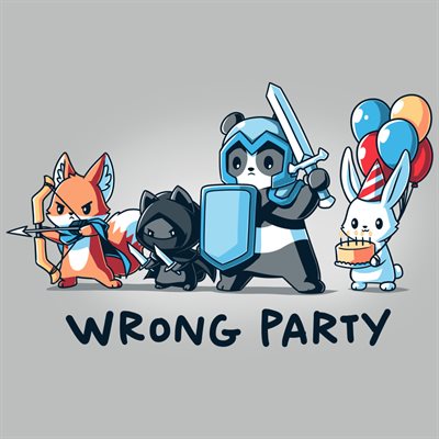 Wrong Party (No Amazon Sales)