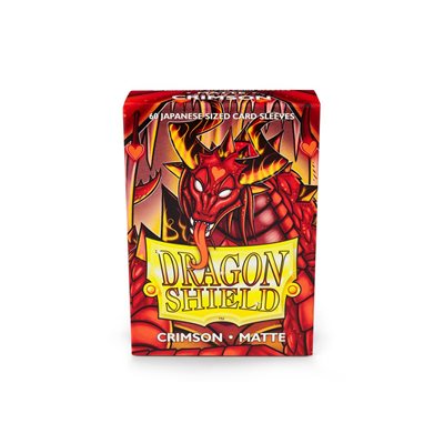 Sleeves: Dragon Shield Matte Japanese Crimson (60)