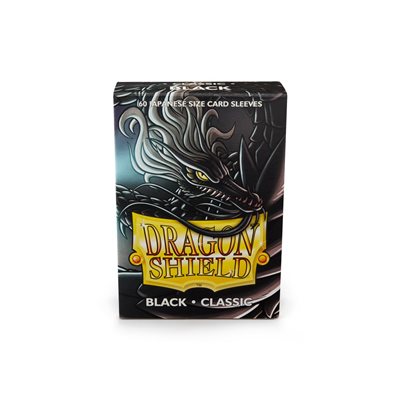 Sleeves: Dragon Shield: Classic Japanese: Black (60)
