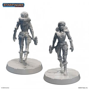 Starfinder Unpainted Miniatures: Human Spacefarer ^ JUL 2024