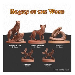 Humblewood Minis: Beasts of the Wood (No Amazon Sales)
