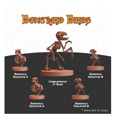 Humblewood Minis: Boneyard Birds (No Amazon Sales)