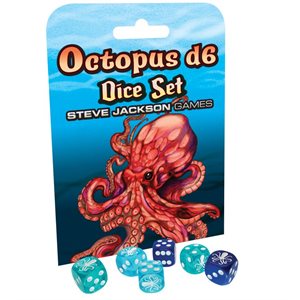 Octopus D6 Dice Set (No Amazon Sales)