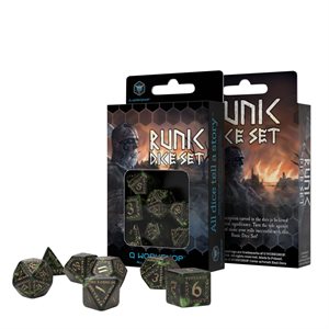 Runic Bottle-green & Gold 7Pc (No Amazon Sales)