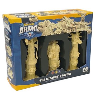 Super Fantasy Brawl: The Wizards' Statues